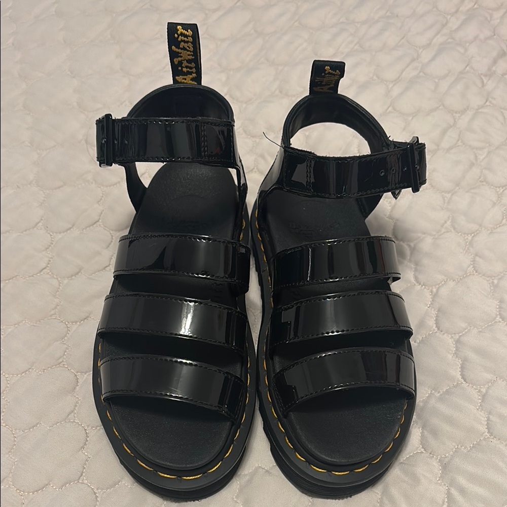 Dr. Martens Blair Sandals Patent Leather